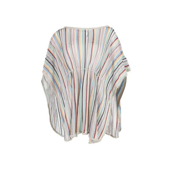 Missoni Striped Cover-Up Tunic in Multicolor Viscose